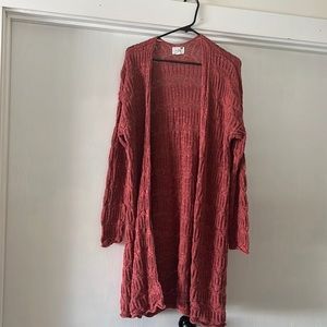 Womens long sweater